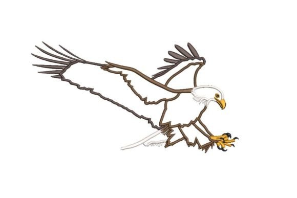 America Bald Eagle Appliqué Embroidery Review