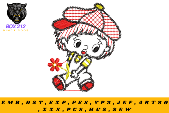 Boy Digital Embroidery Design Review