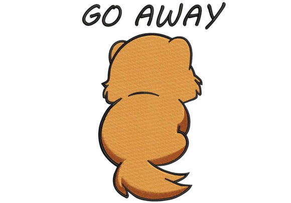 Embroidery Digitize Cat Go Away Review