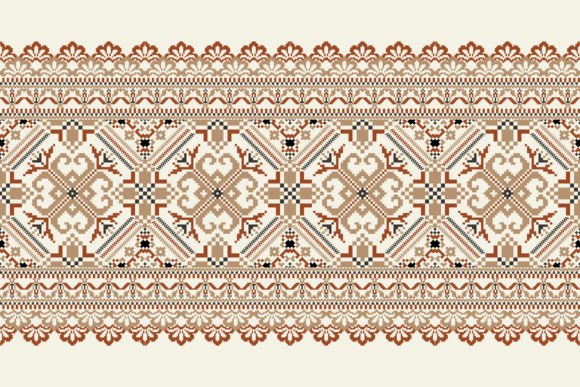 Floral Pixel Art Embroidery Review