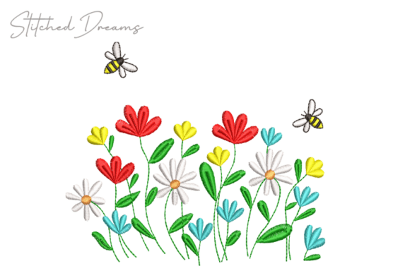 Flower Garden Digital Embroidery Design Review