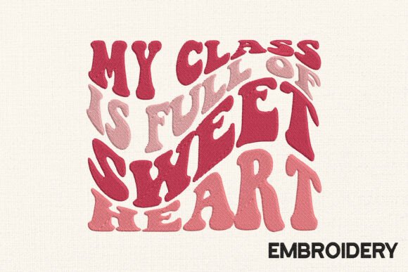 My Class is Full of Sweet Embroidery Review