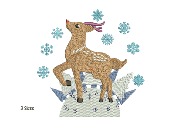 Playful Reindeer Winter Embroidery Review