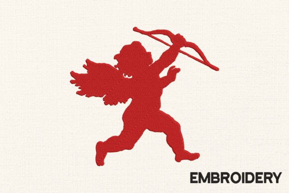 Review: Embroidery Valentine Cupid Design