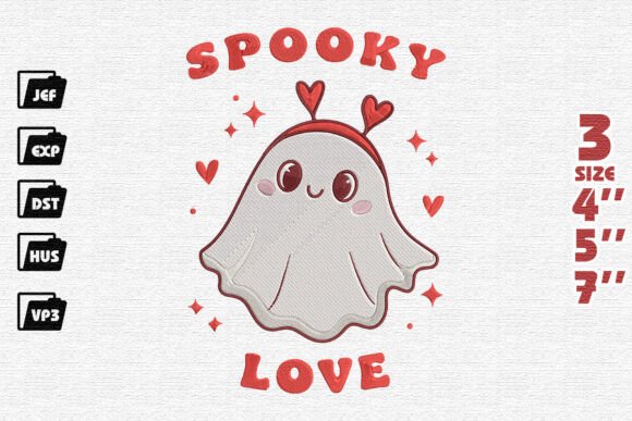 Romantic Little Ghost Embroidery Review