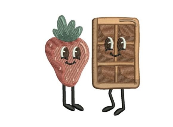 Strawberry and Chocolate Embroidery Review