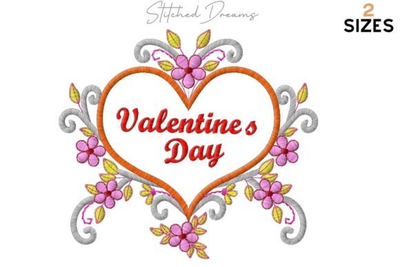 Valentine s Heart Embroidery Design Review